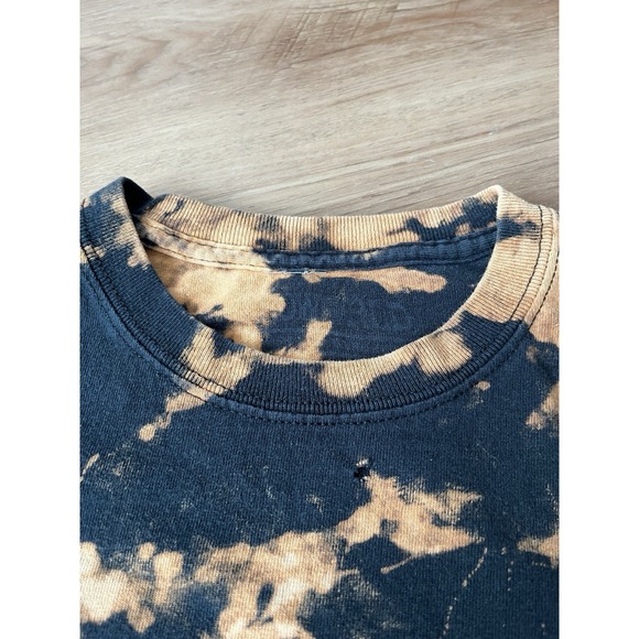 Travis Scott Astroworld Tour Shirt Mens Med Black Bleach Wish You Were Here Bear - Picture 3 of 6